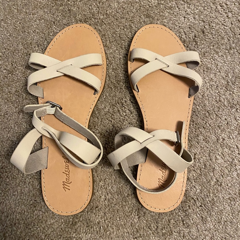 New Madewell Saltwater Sandals 9